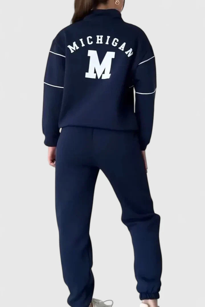 Alessyanna | Wygodny Dwuczęściowy Zestaw Wypoczynkowy