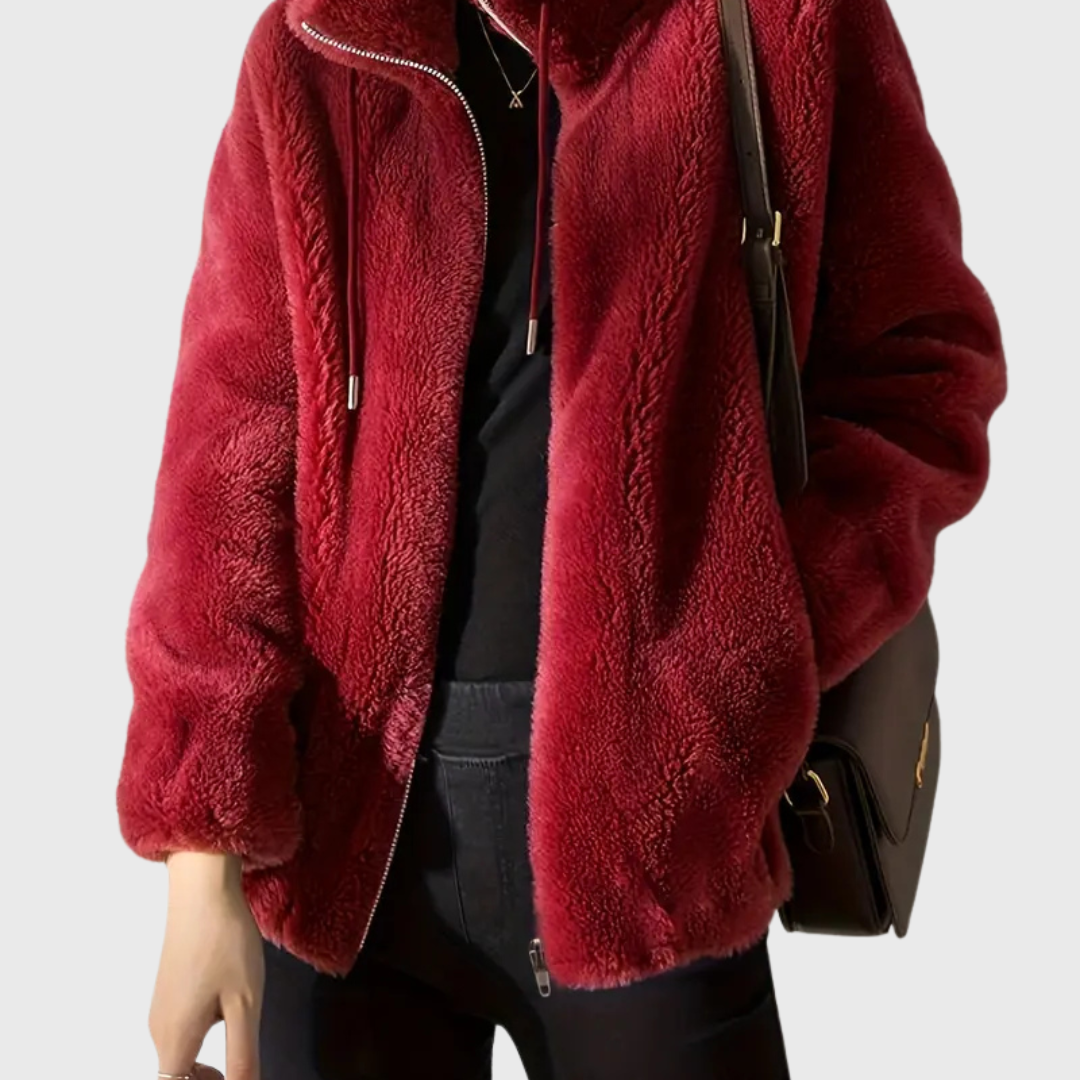 AMABEL | Stylowa, casualowa, miękka kurtka