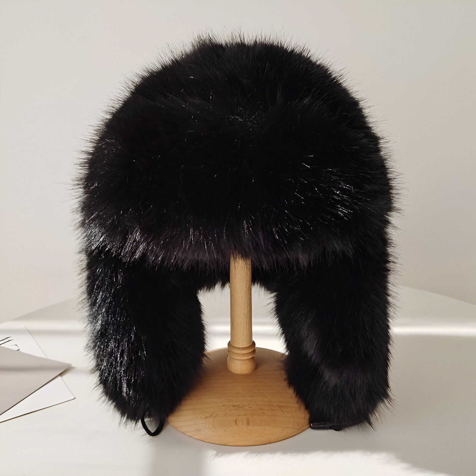 Patrycja – Zimowa Pluszowa Czapka