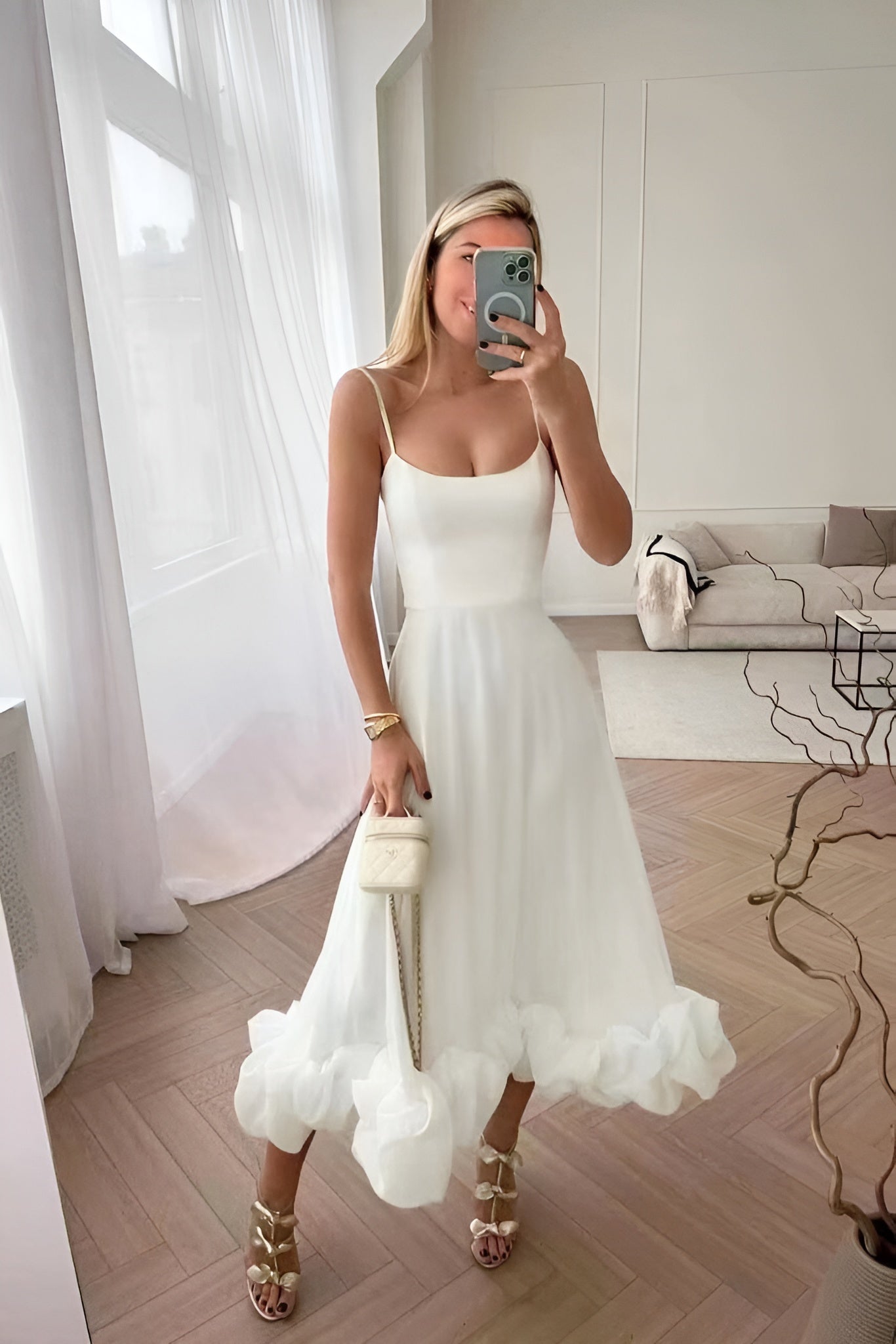 Vie | Elegancka Sukienka Midi
