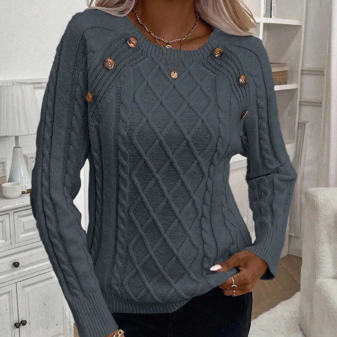 Aurelia – Sweter z Guzikami