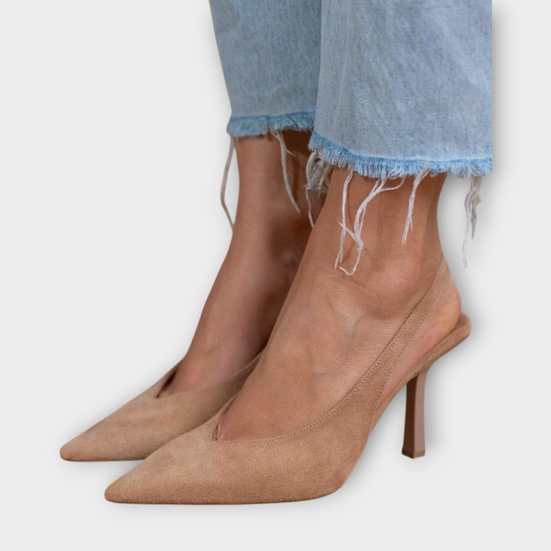 Dorota – Ponadczasowe Sandały na Obcasie