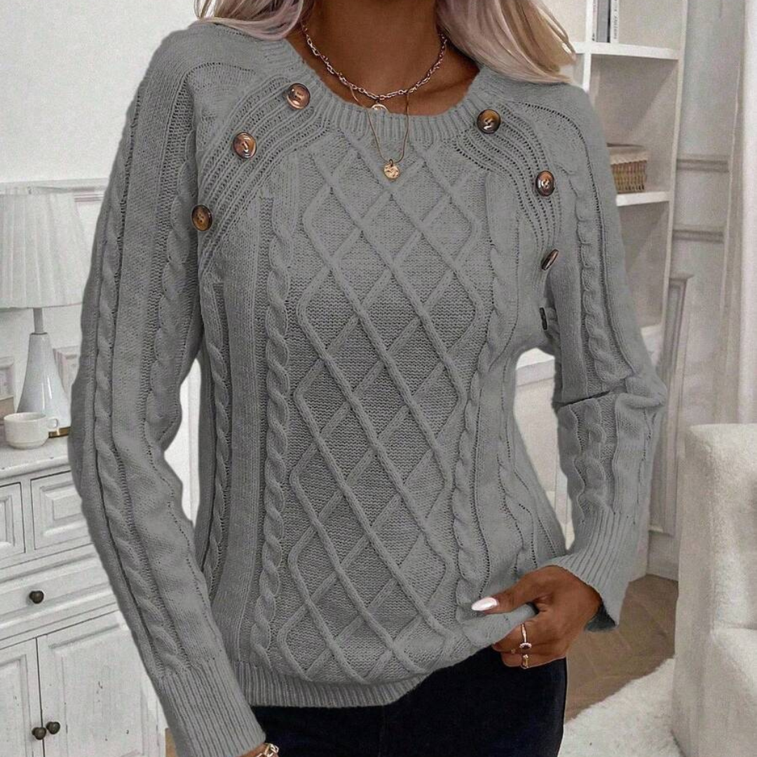 Aurelia – Sweter z Guzikami