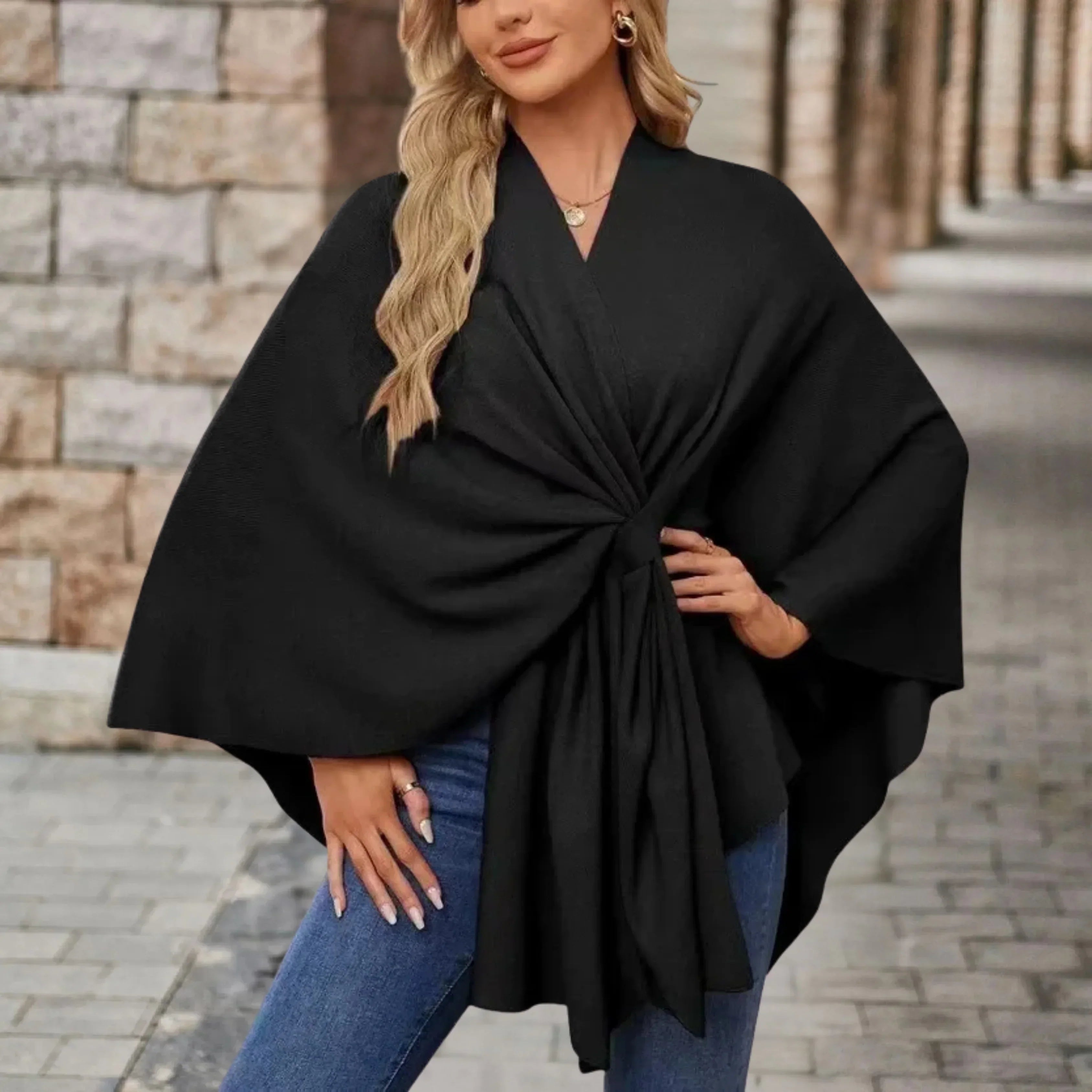 Celina – Eleganckie Poncho