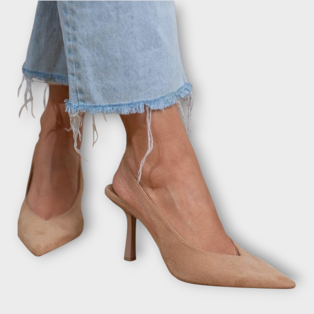 Dorota – Ponadczasowe Sandały na Obcasie