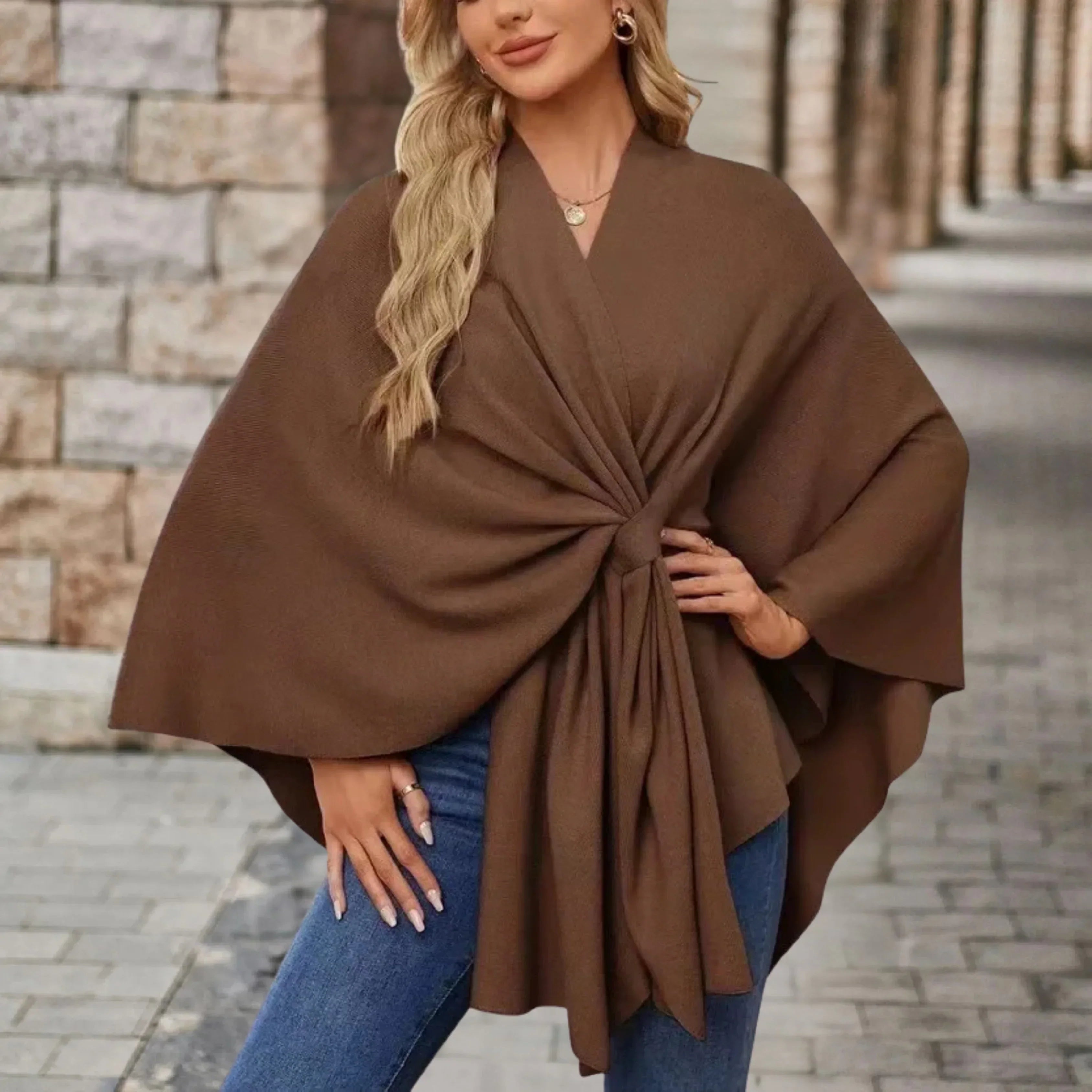 Celina – Eleganckie Poncho