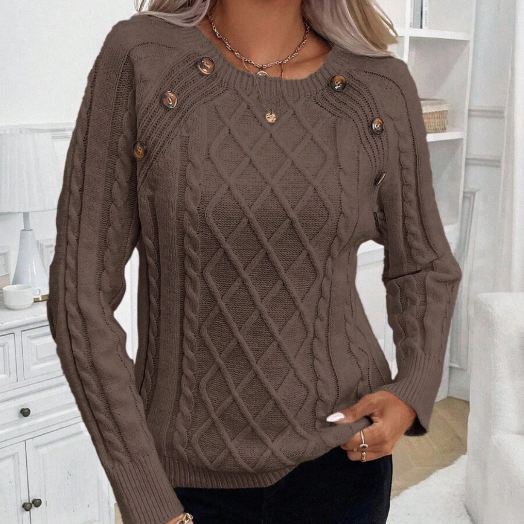 Aurelia – Sweter z Guzikami