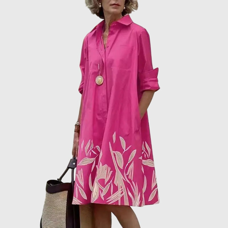 Paige™ - Stylowa Sukienka z Kieszeniami