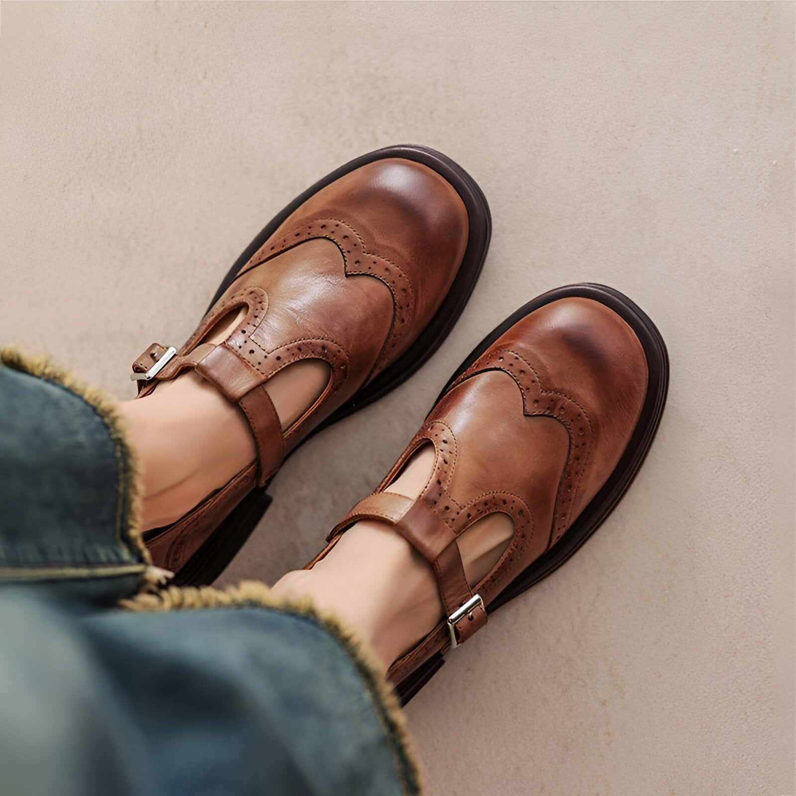 Bożena – Mary Jane Buty Komfortowe