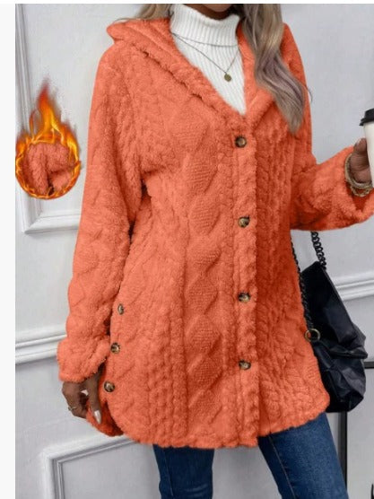 CERINE | Miękki Teddy kamizelka