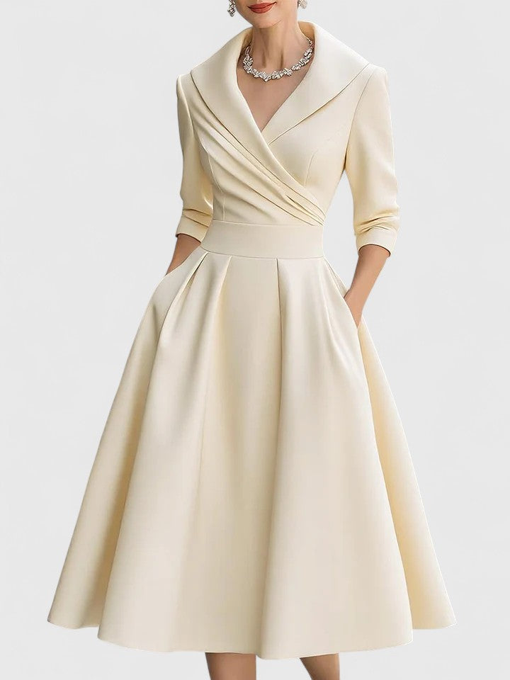 Zyrah | Elegancka Midi Sukienka