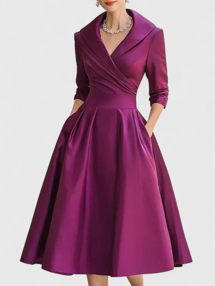 Zyrah | Elegancka Midi Sukienka
