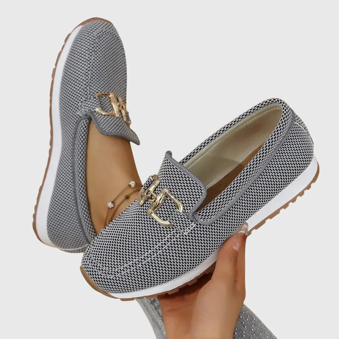 Chiara | Sneakers typu mokasyn.