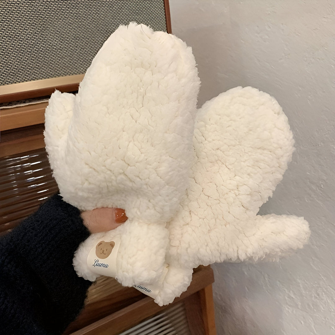 Klara – Pluszowe Rękawiczki Teddy