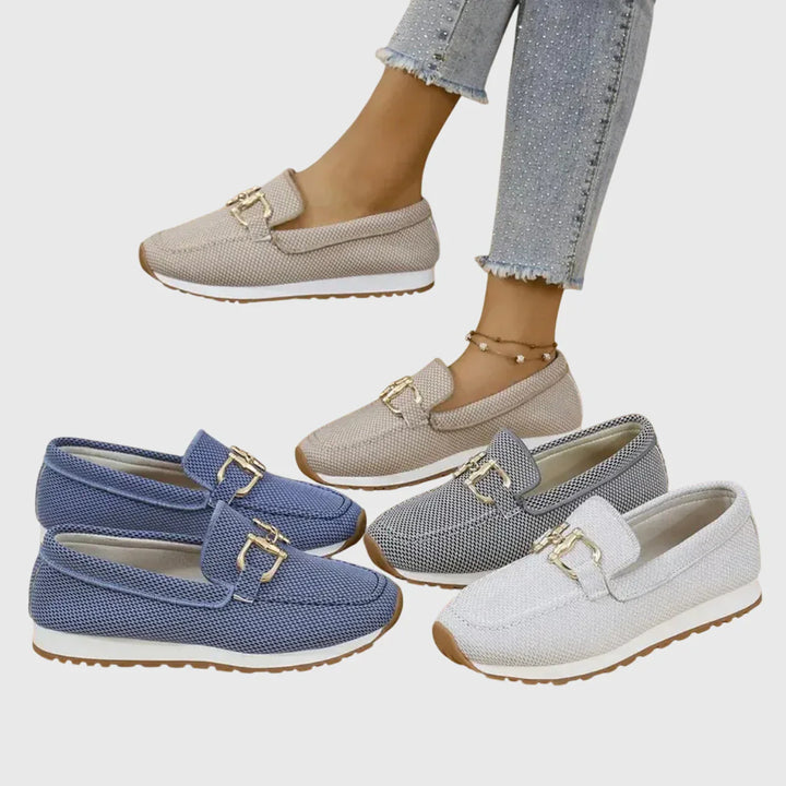 Chiara | Sneakers typu mokasyn.