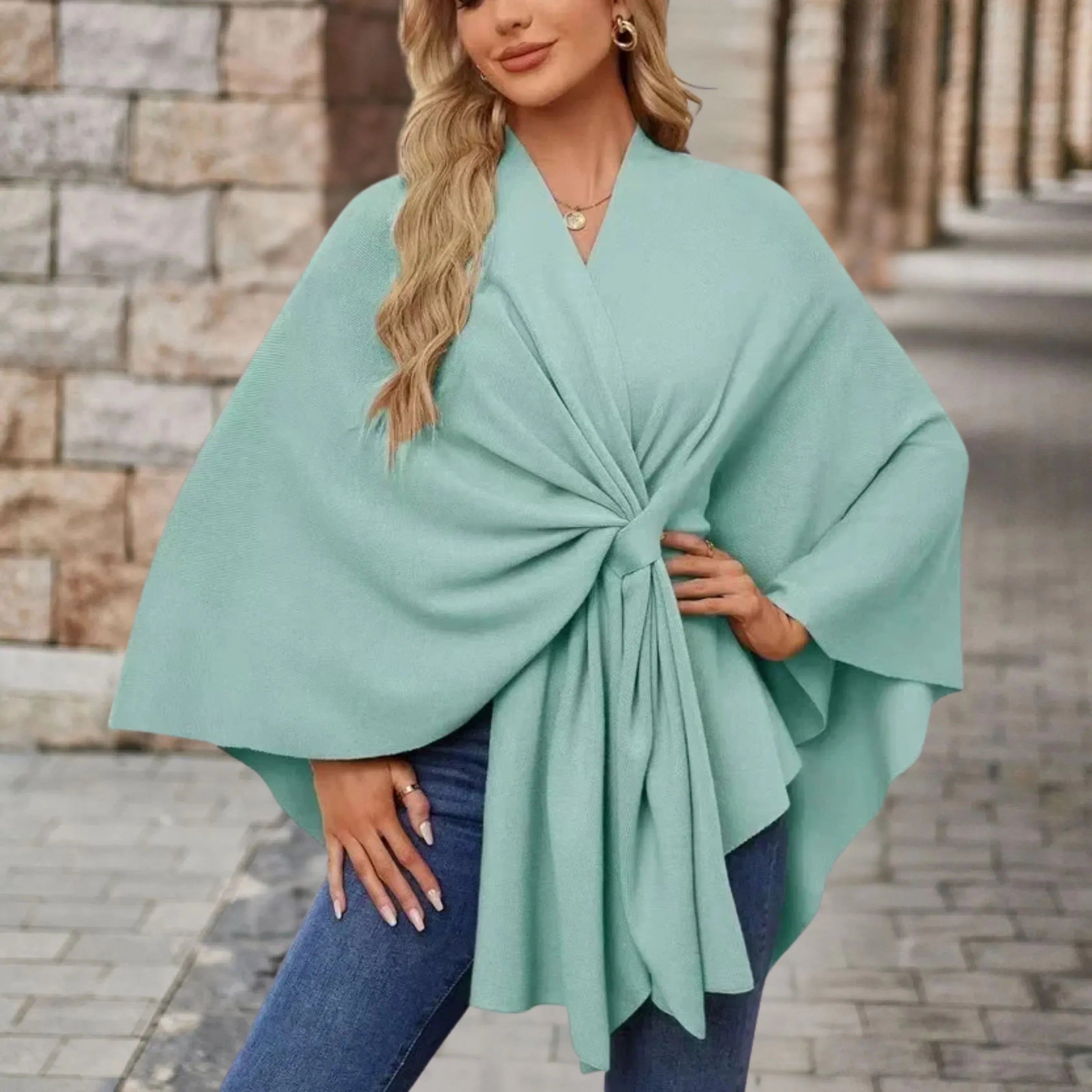 Celina – Eleganckie Poncho