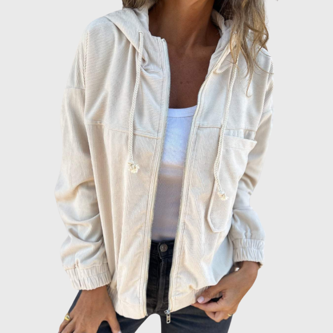 ELLA | Kurtka z kapturem na zamek