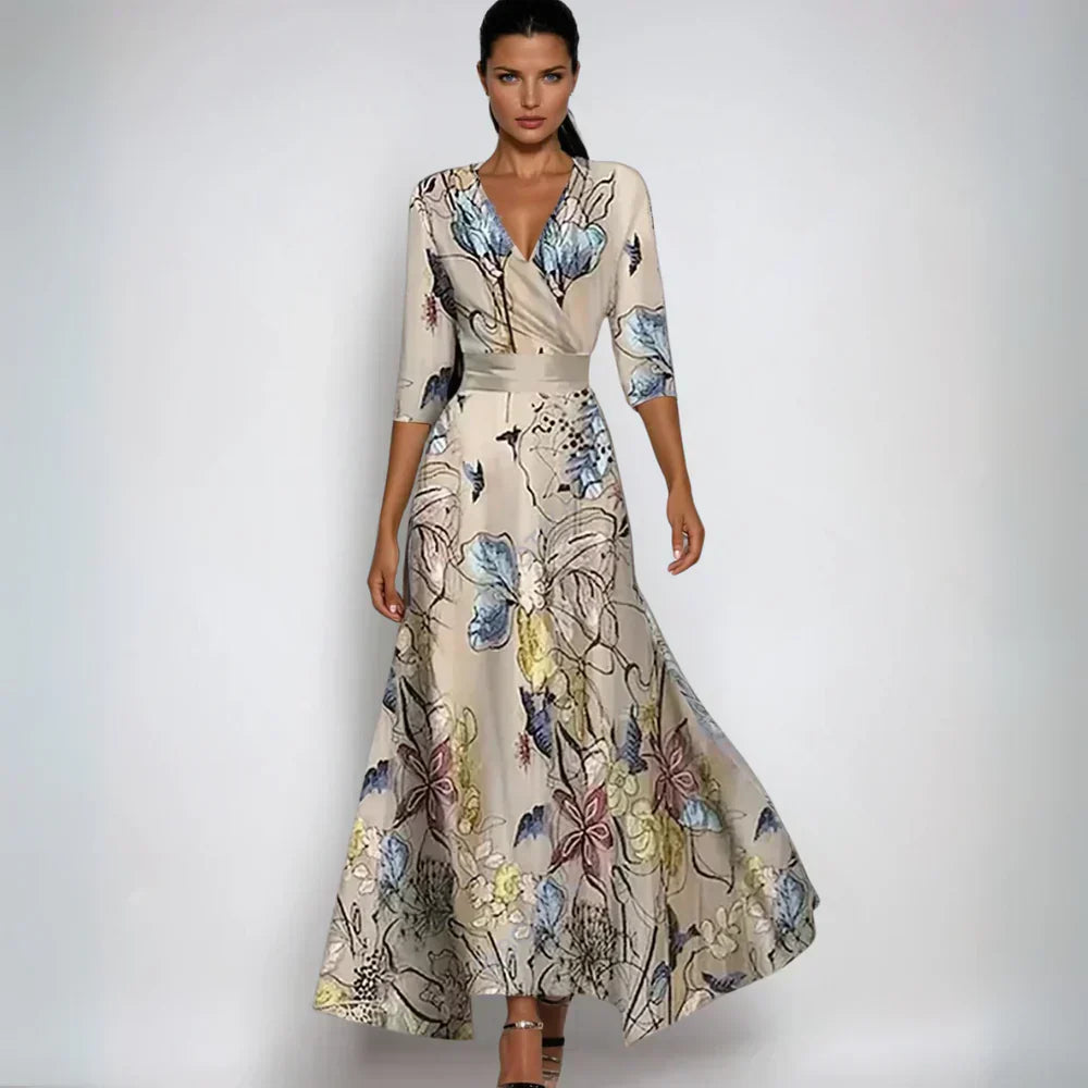 Chloe | Elegancka Sukienka Kwiatowa