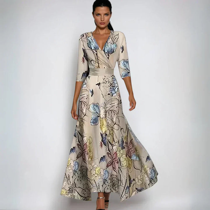 Chloe | Elegancka Sukienka Kwiatowa