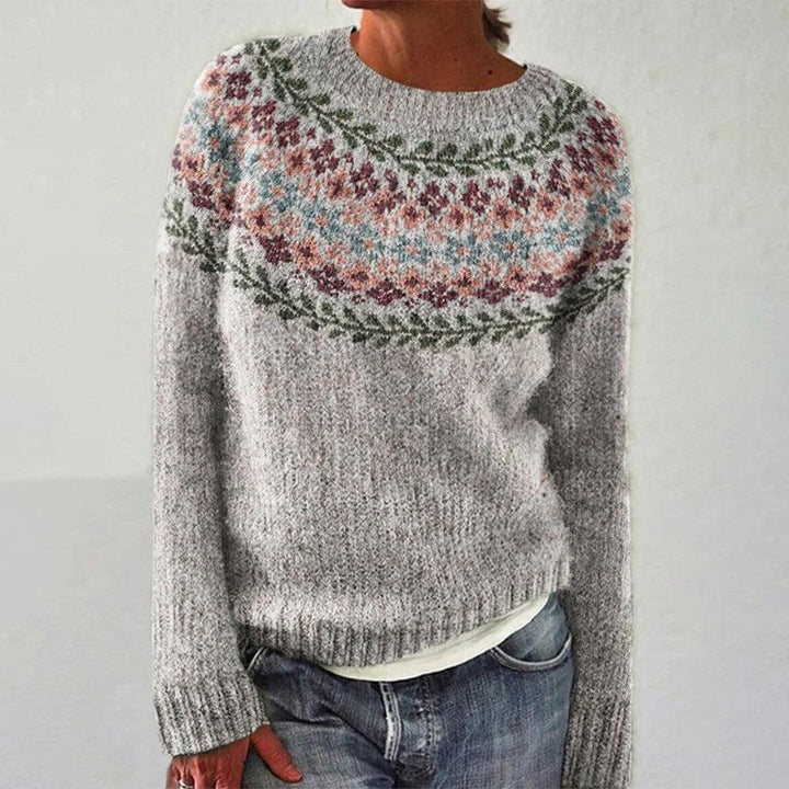 Wiesława – Sweter Retro w Stylu Północy