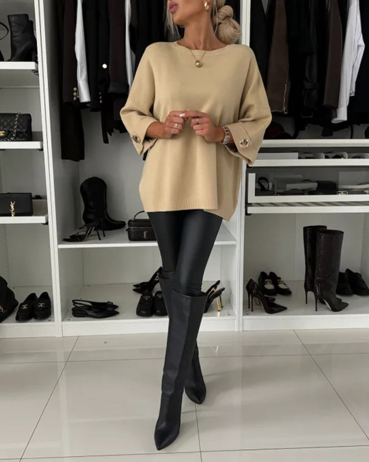 Isabella | Elegancka Bluzka Dzianinowa