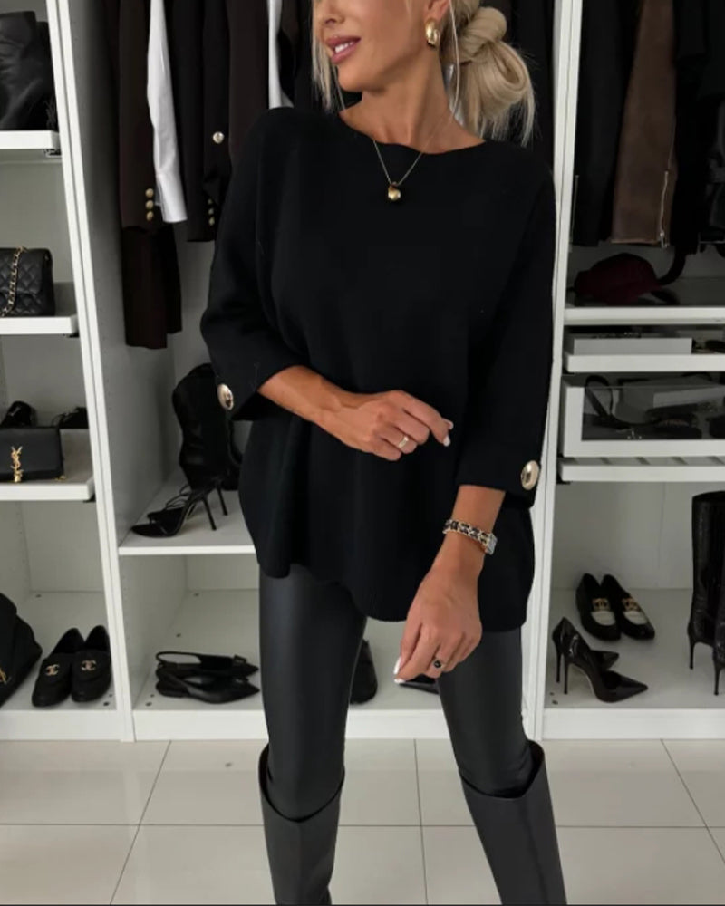 Isabella | Elegancka Bluzka Dzianinowa