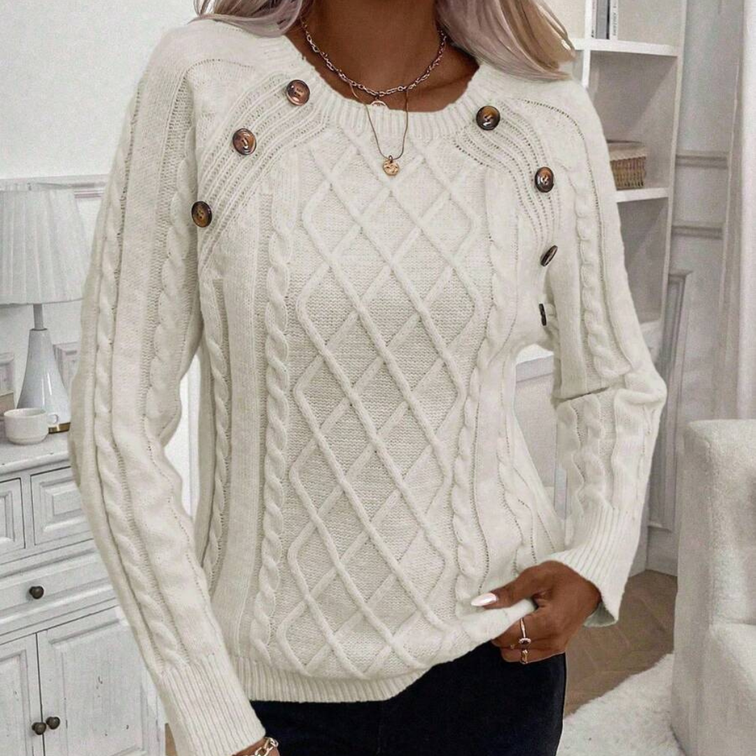 Aurelia – Sweter z Guzikami