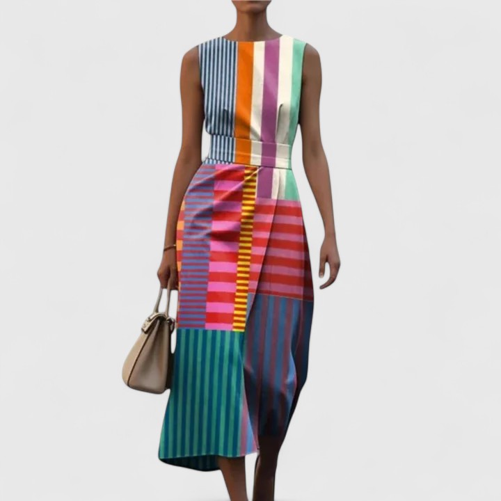 Lindsey | Elegancka Midi Sukienka