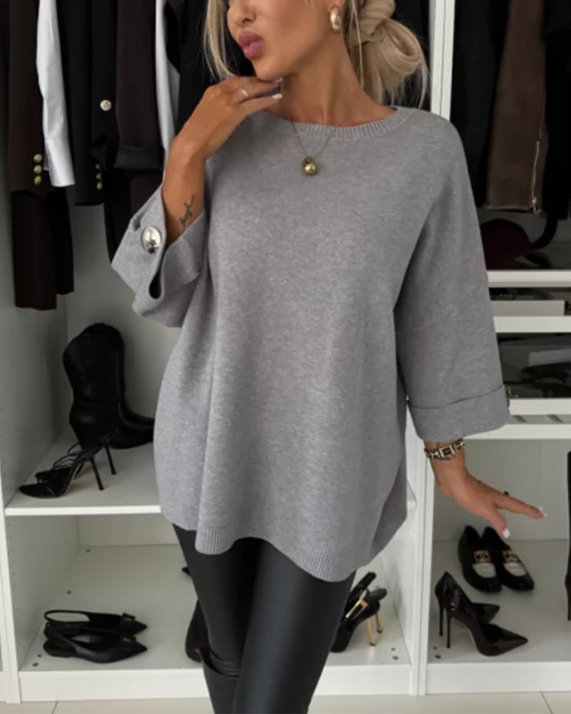 Isabella | Elegancka Bluzka Dzianinowa
