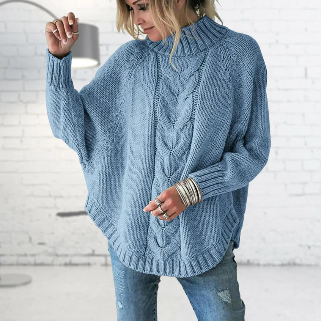 Elysian | Sweter z wzorem warkoczowym