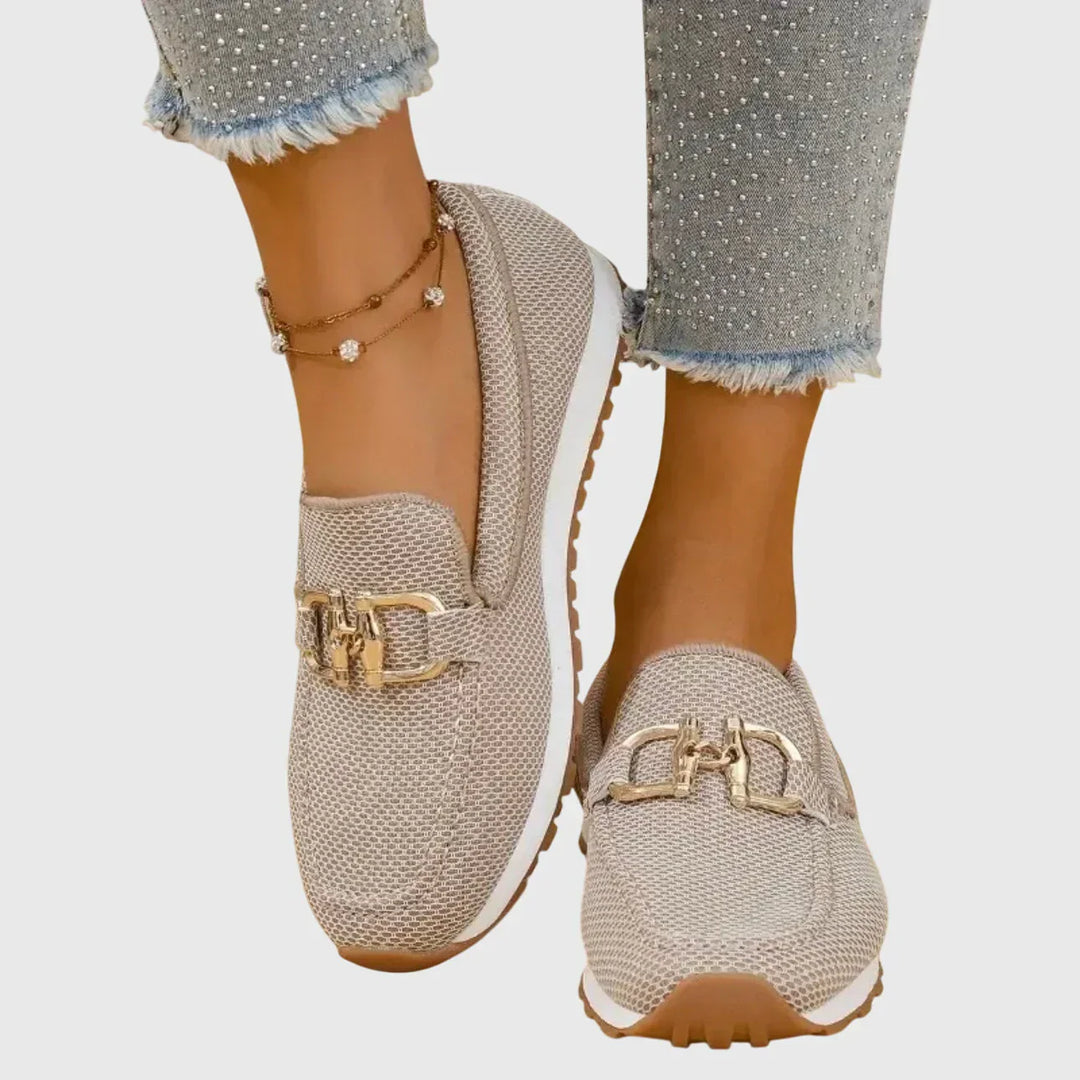 Chiara | Sneakers typu mokasyn.