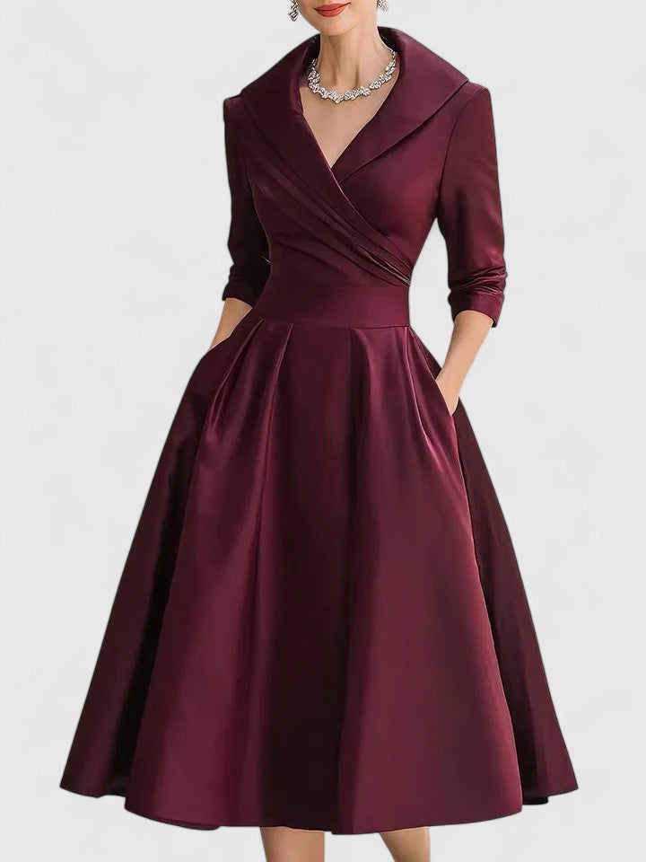 Zyrah | Elegancka Midi Sukienka