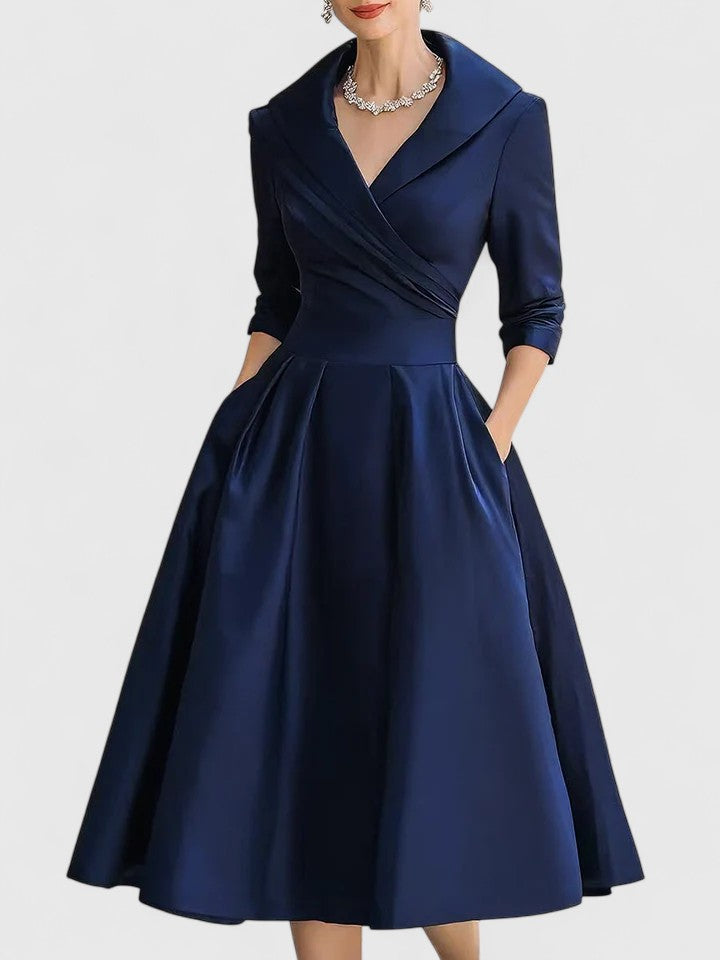 Zyrah | Elegancka Midi Sukienka
