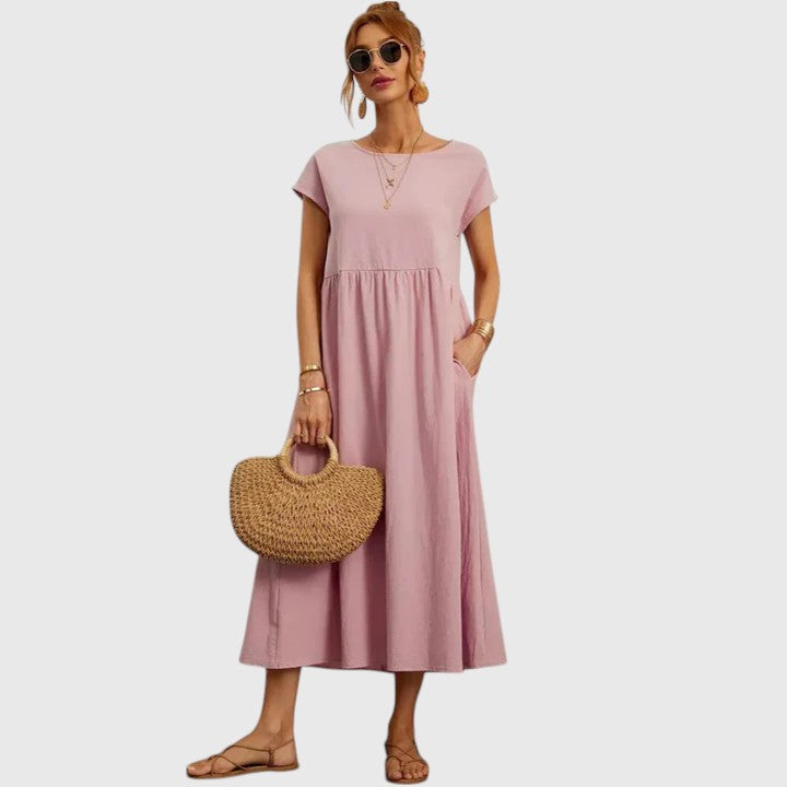 Fenella | Wygodna Midi Sukienka
