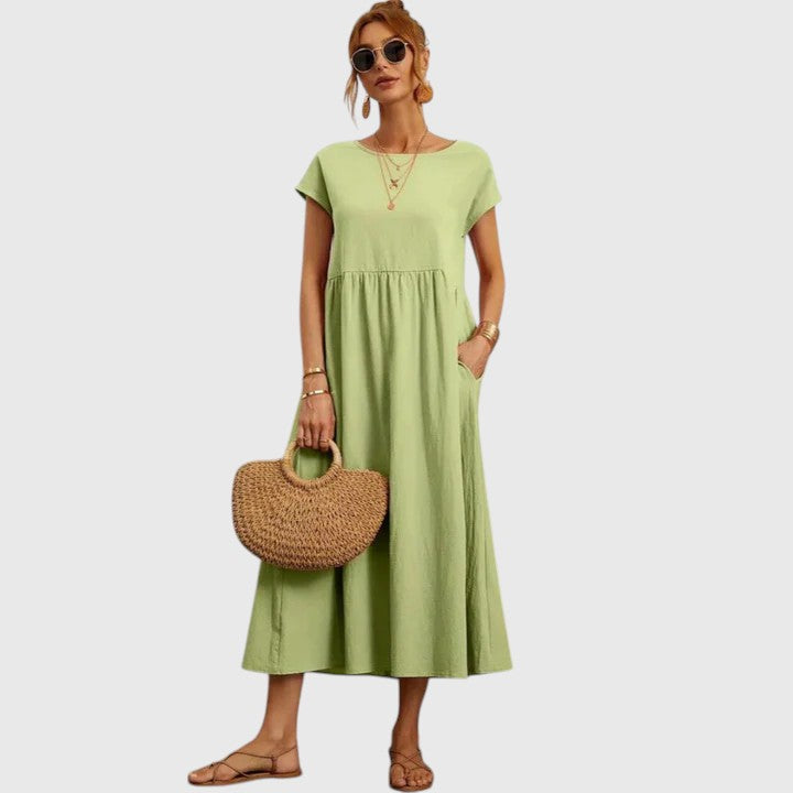 Fenella | Wygodna Midi Sukienka