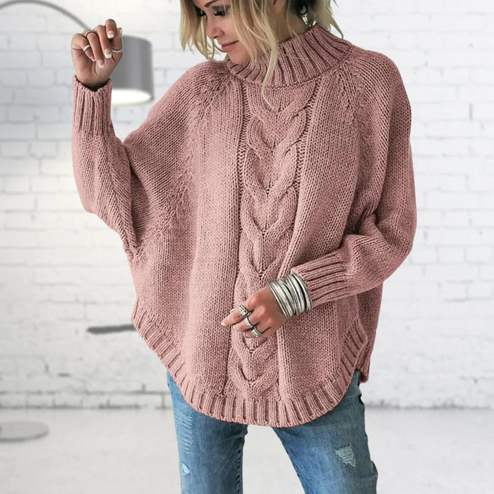 Elysian | Sweter z wzorem warkoczowym