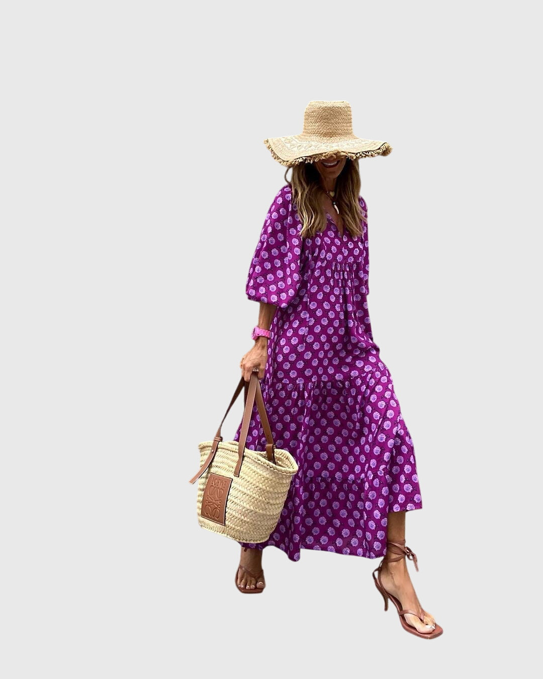 Sarah™ - Boho Maxi Sukienka