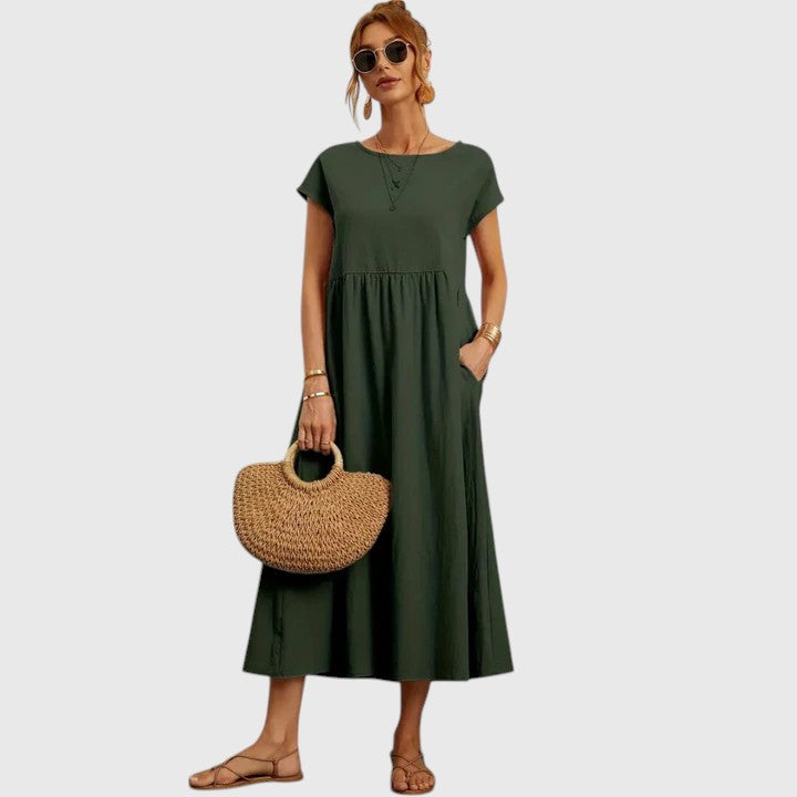 Fenella | Wygodna Midi Sukienka