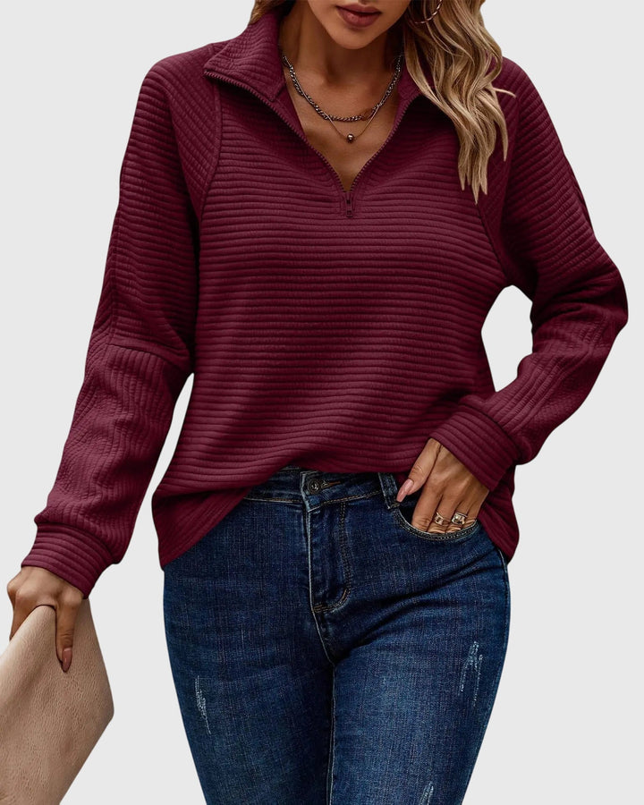 Abigail™ | Stylowy sweter z zamkiem