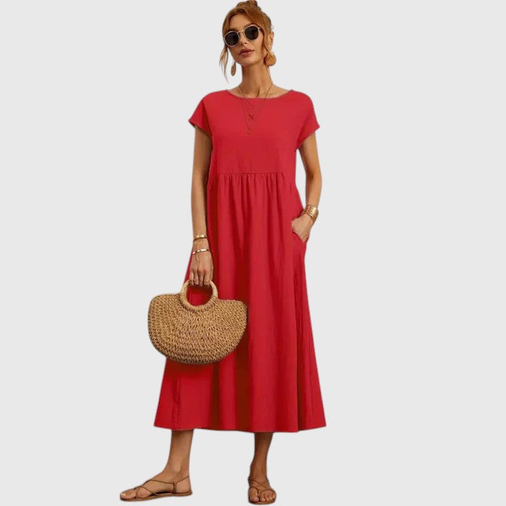 Fenella | Wygodna Midi Sukienka