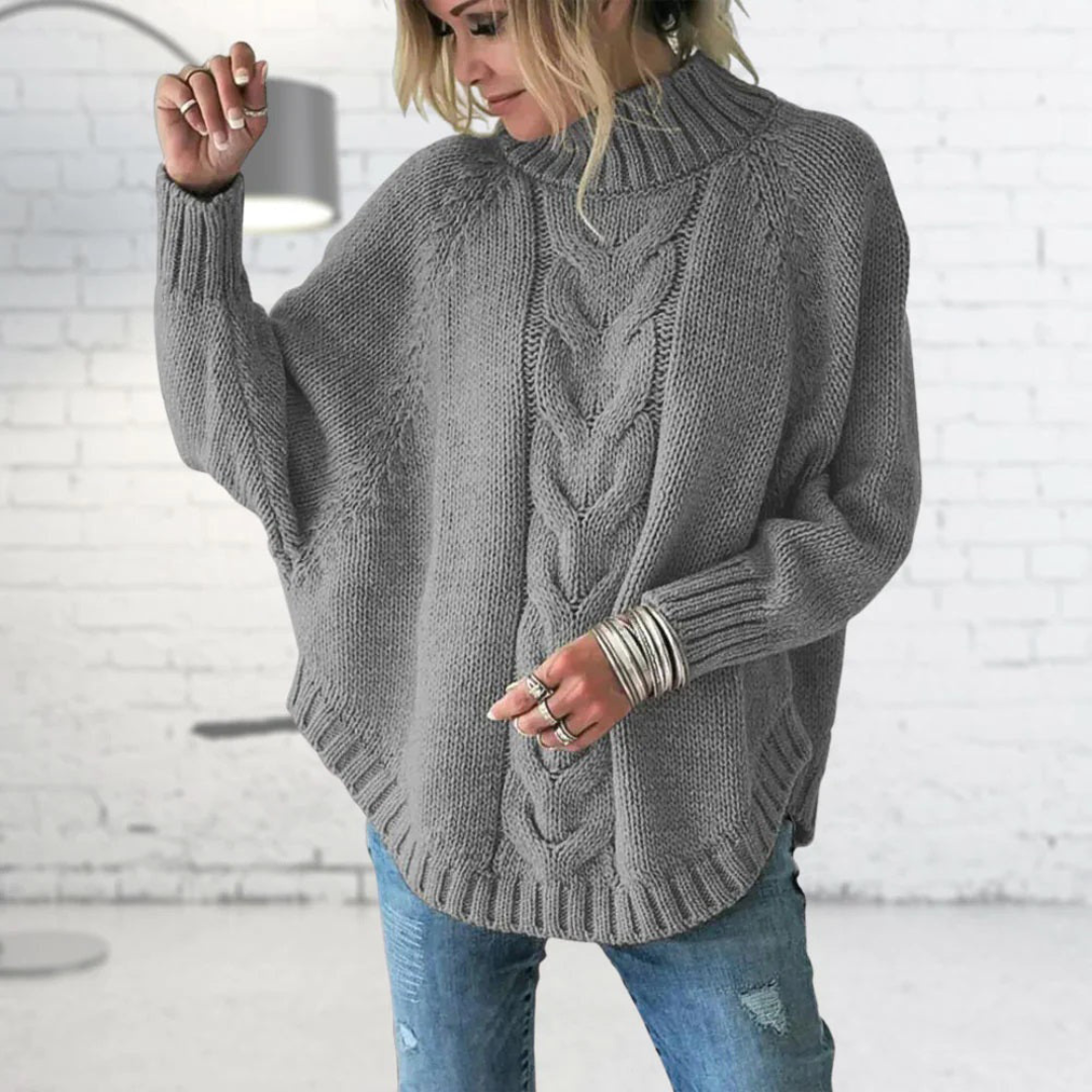 Elysian | Sweter z wzorem warkoczowym