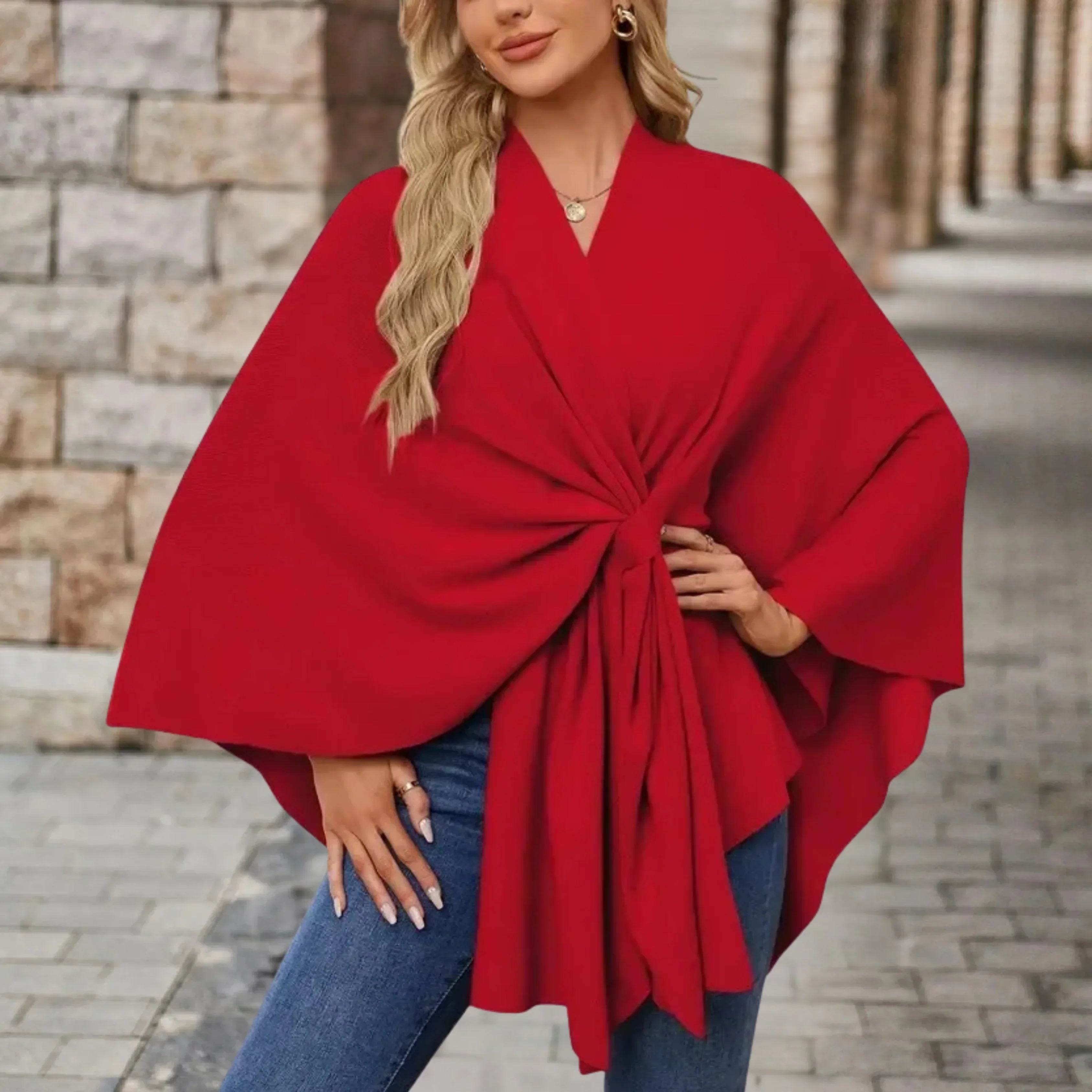 Celina – Eleganckie Poncho