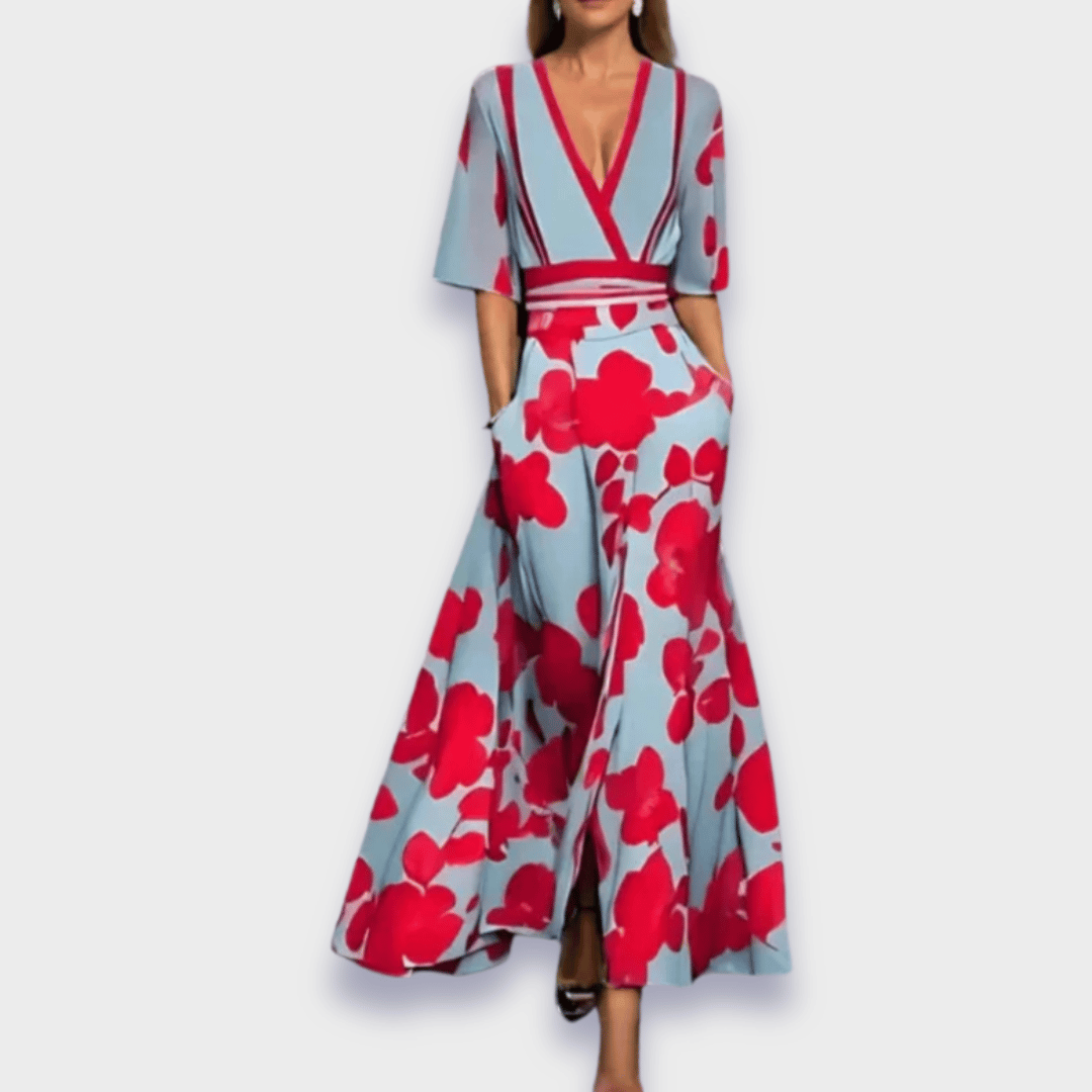 Chloe | Elegancka Sukienka Kwiatowa