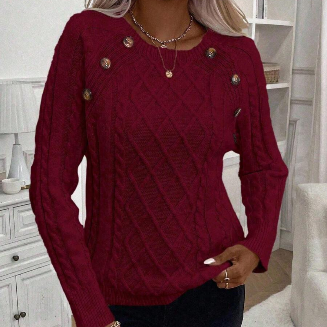 Aurelia – Sweter z Guzikami