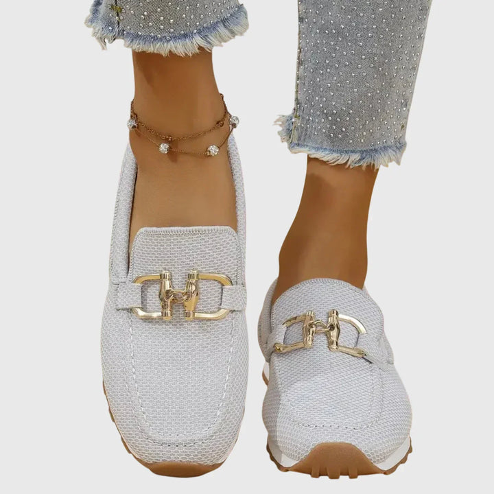 Chiara | Sneakers typu mokasyn.