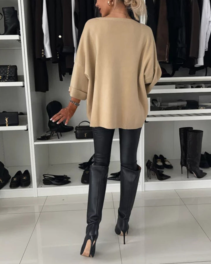 Isabella | Elegancka Bluzka Dzianinowa