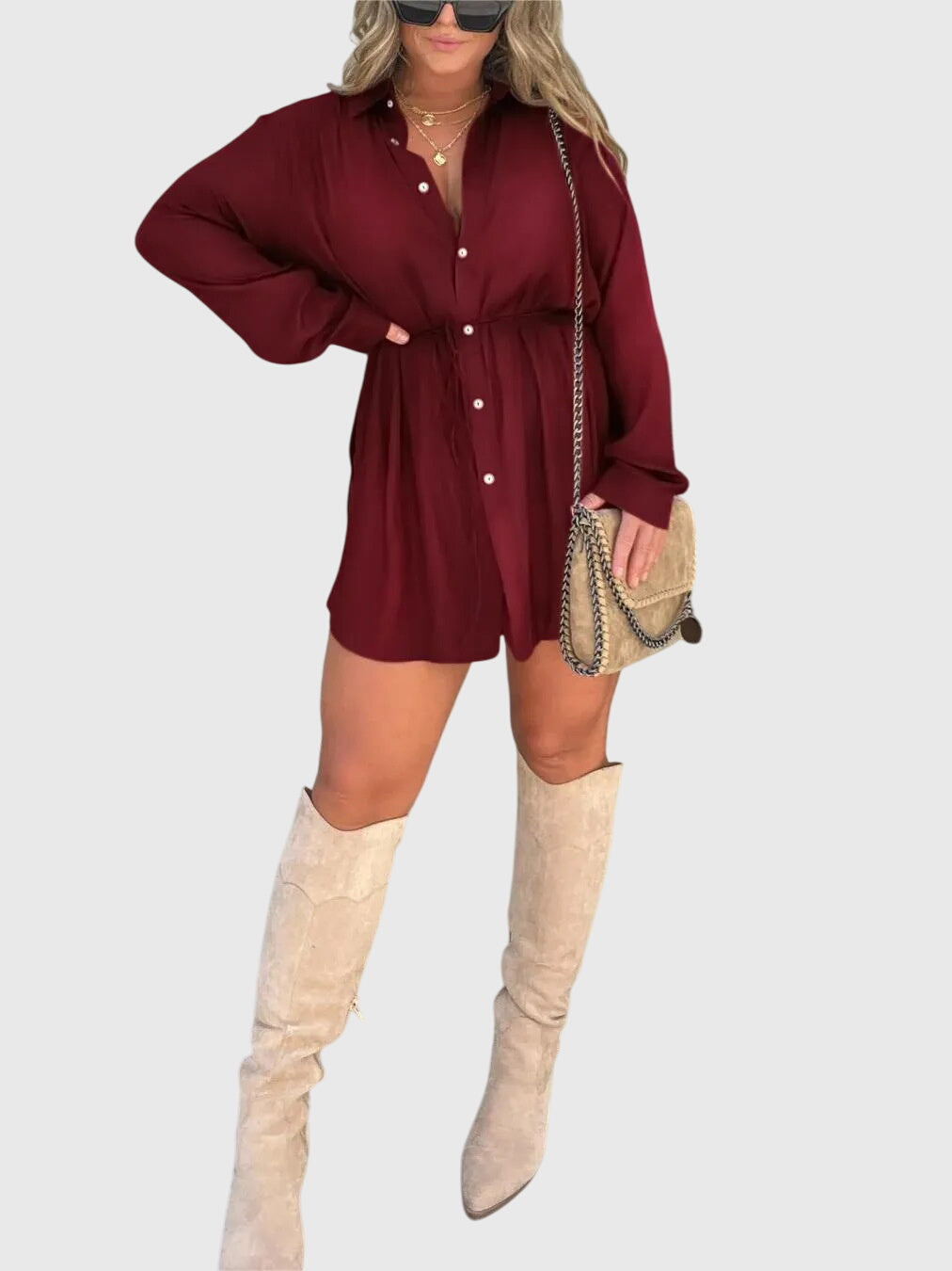 Nova™ | Elegancka Sukienka-Romper