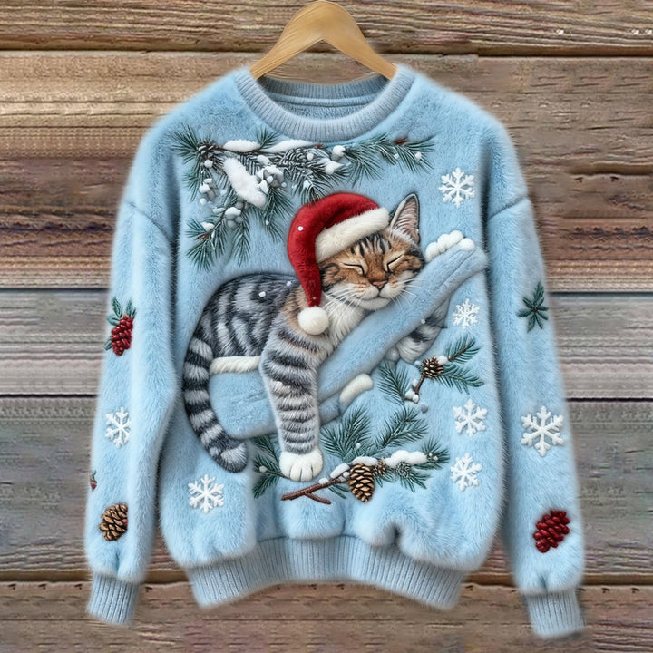 Świąteczny Koci Sweter™