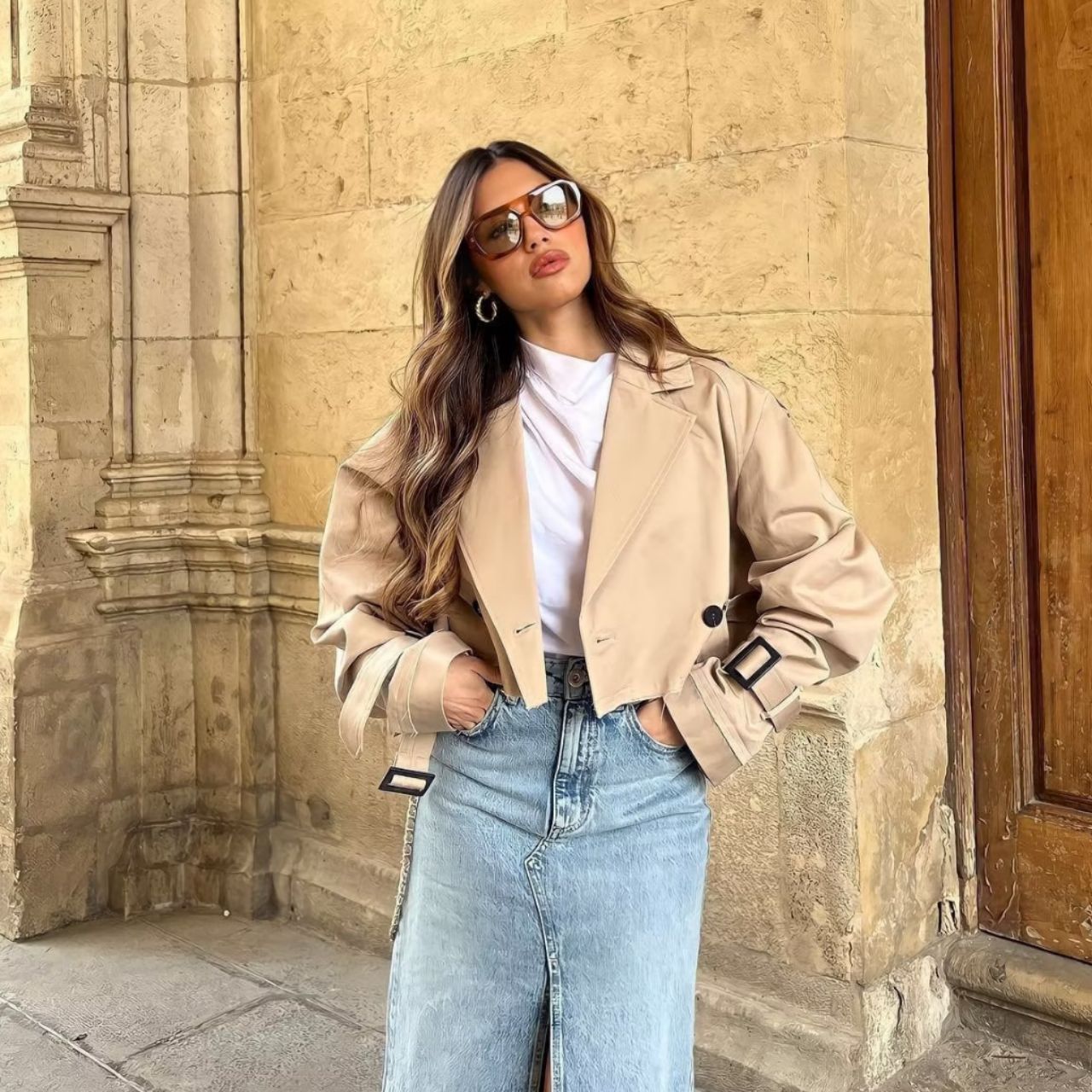 City Sleek | Stadse Trenchcoat