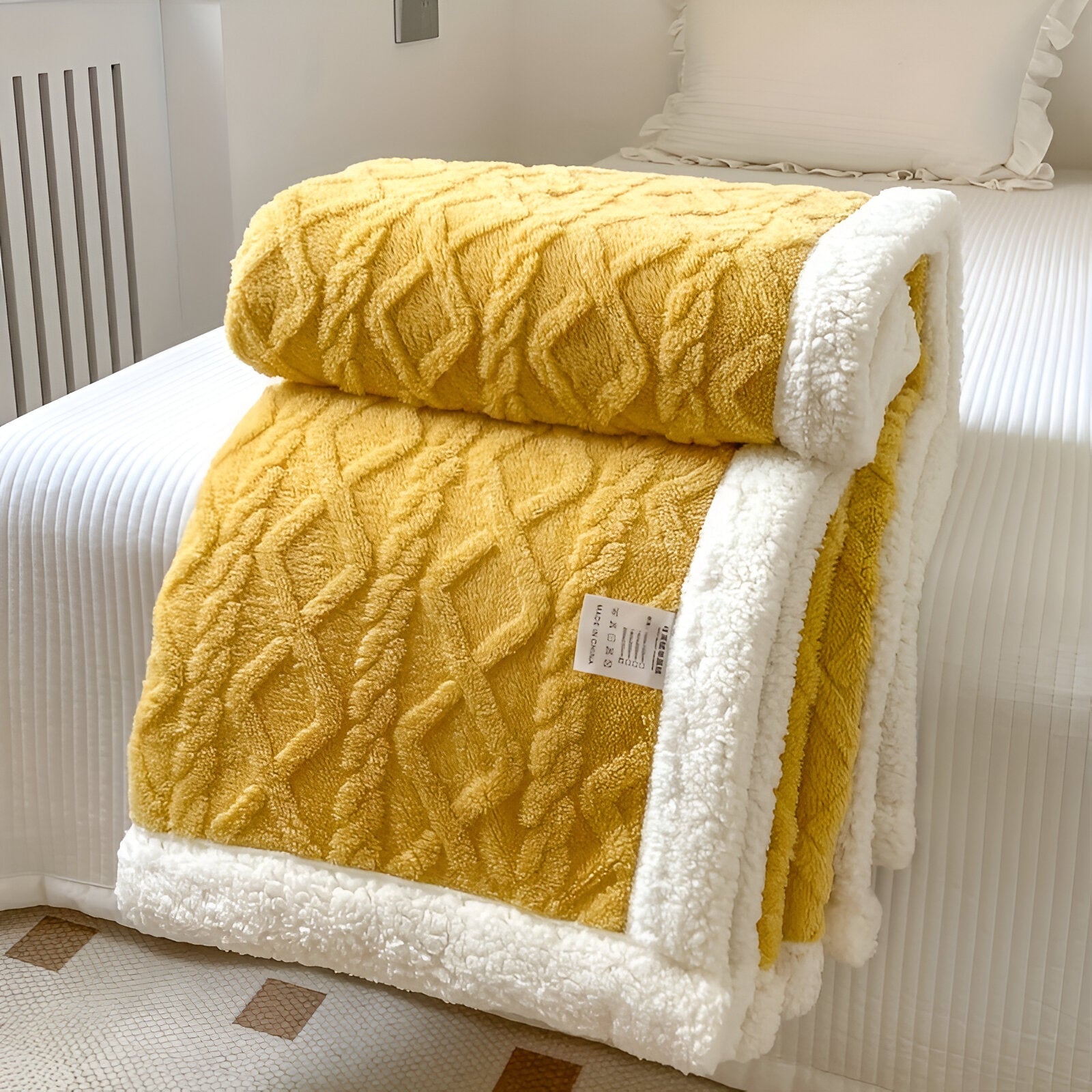 Sabina – Dwustronny Koc Fleece